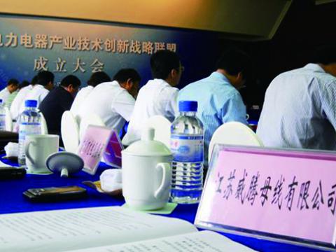9001cc金沙以诚为本母线加入江苏省电力电器工业手艺立异战略同盟